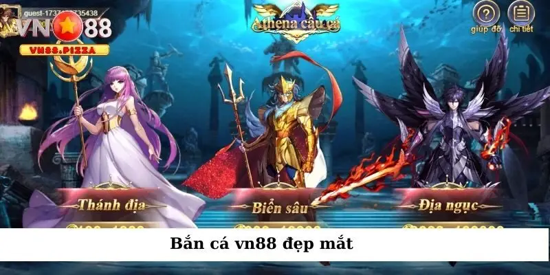 Bắn cá vn88 đẹp mắt