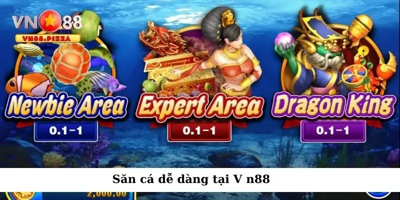 Săn cá dễ dàng tại V n88