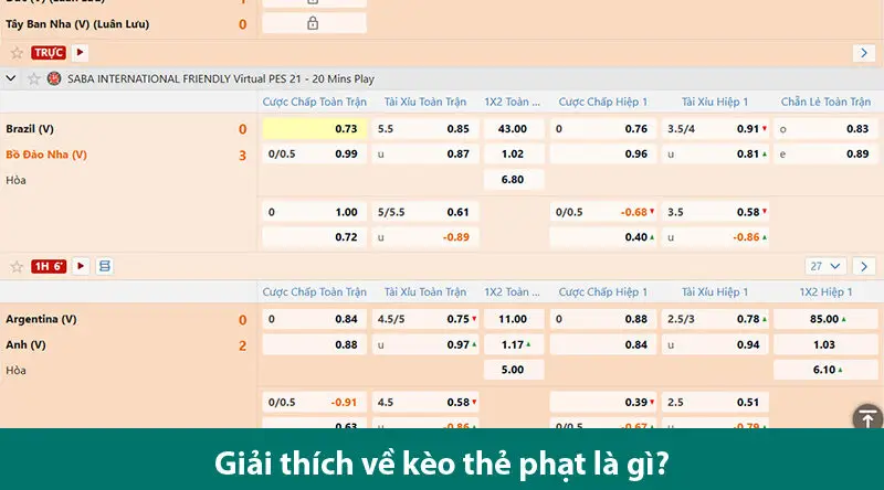 Tìm hiểu các loại cược và kinh nghiệm chơi cá cược kèo thẻ hiệu quả